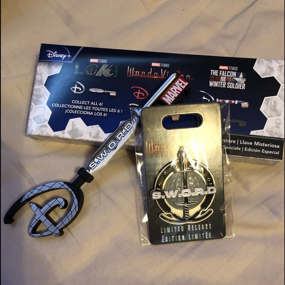 Marvel Studios Mystery Key - S.W.O.R.D. And PIN